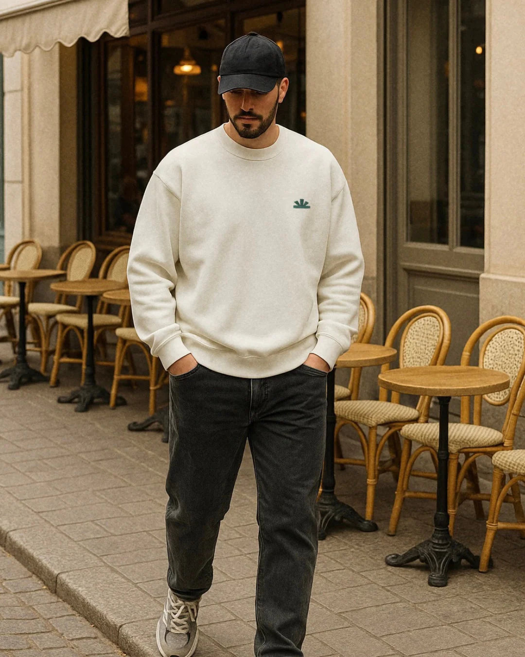Circle Sweater - Off White