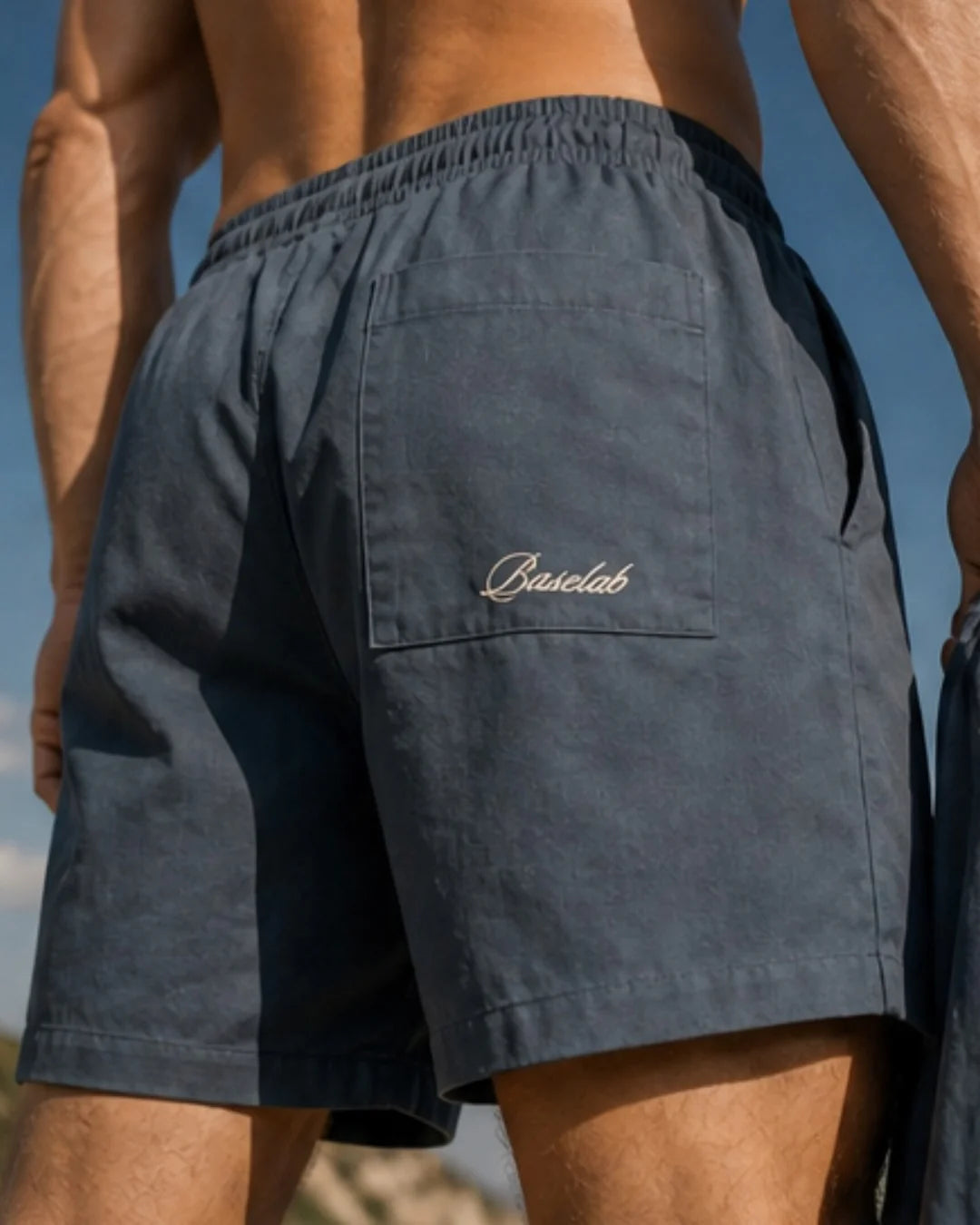 Baselab - Resort Short Sea Storm - Lab10streetwear.nl