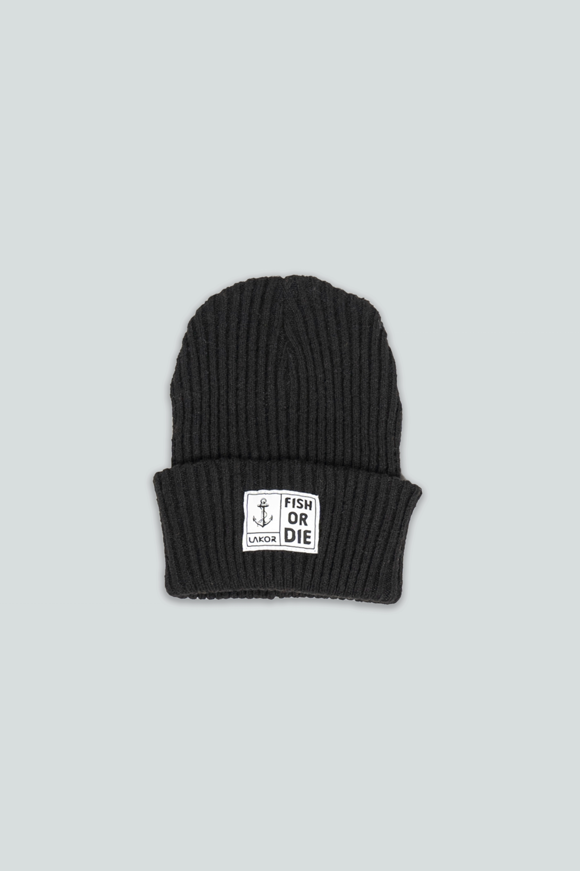 Fish or Die Beanie - Black