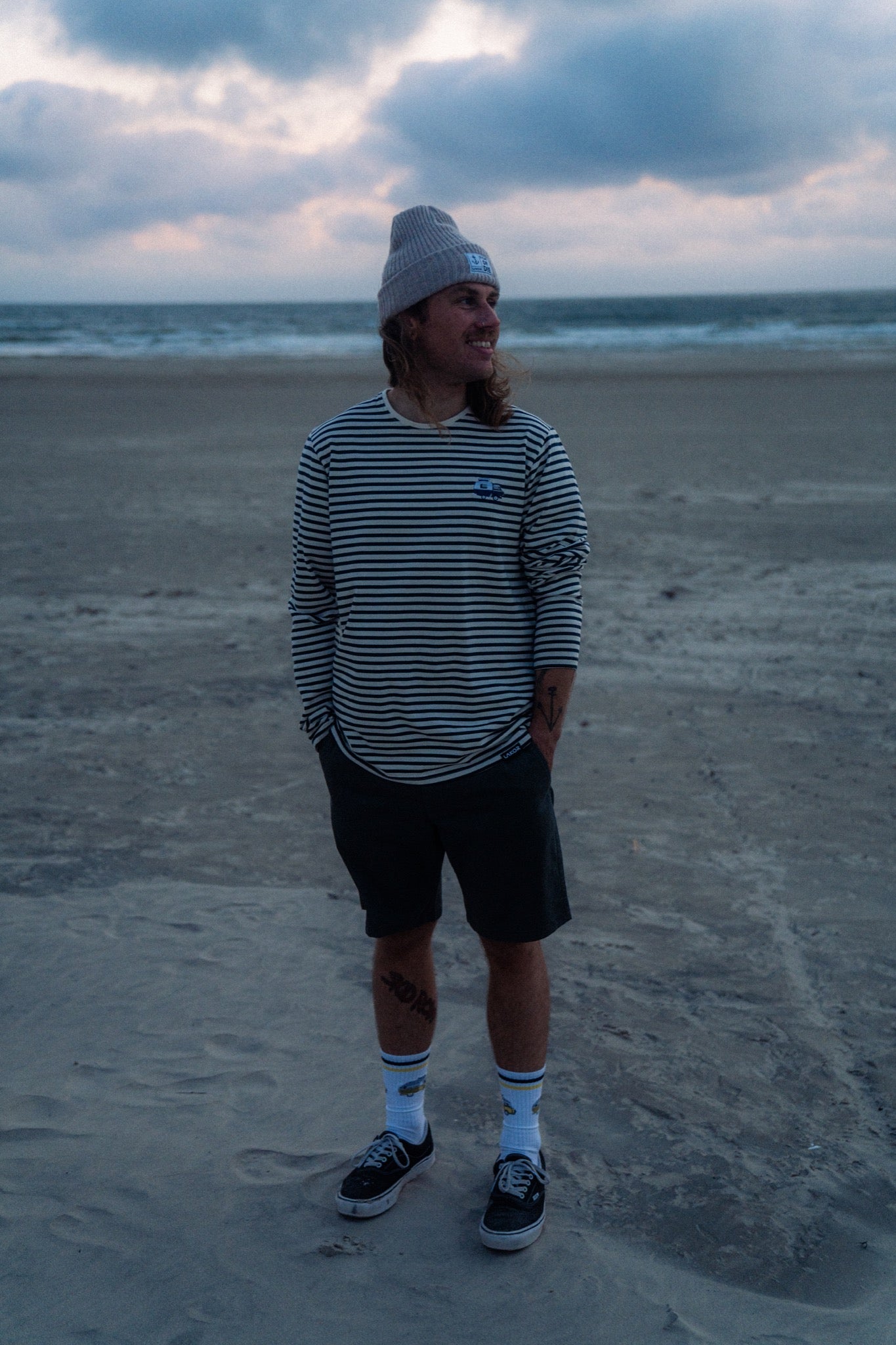 Fish or Die Beanie - Sand