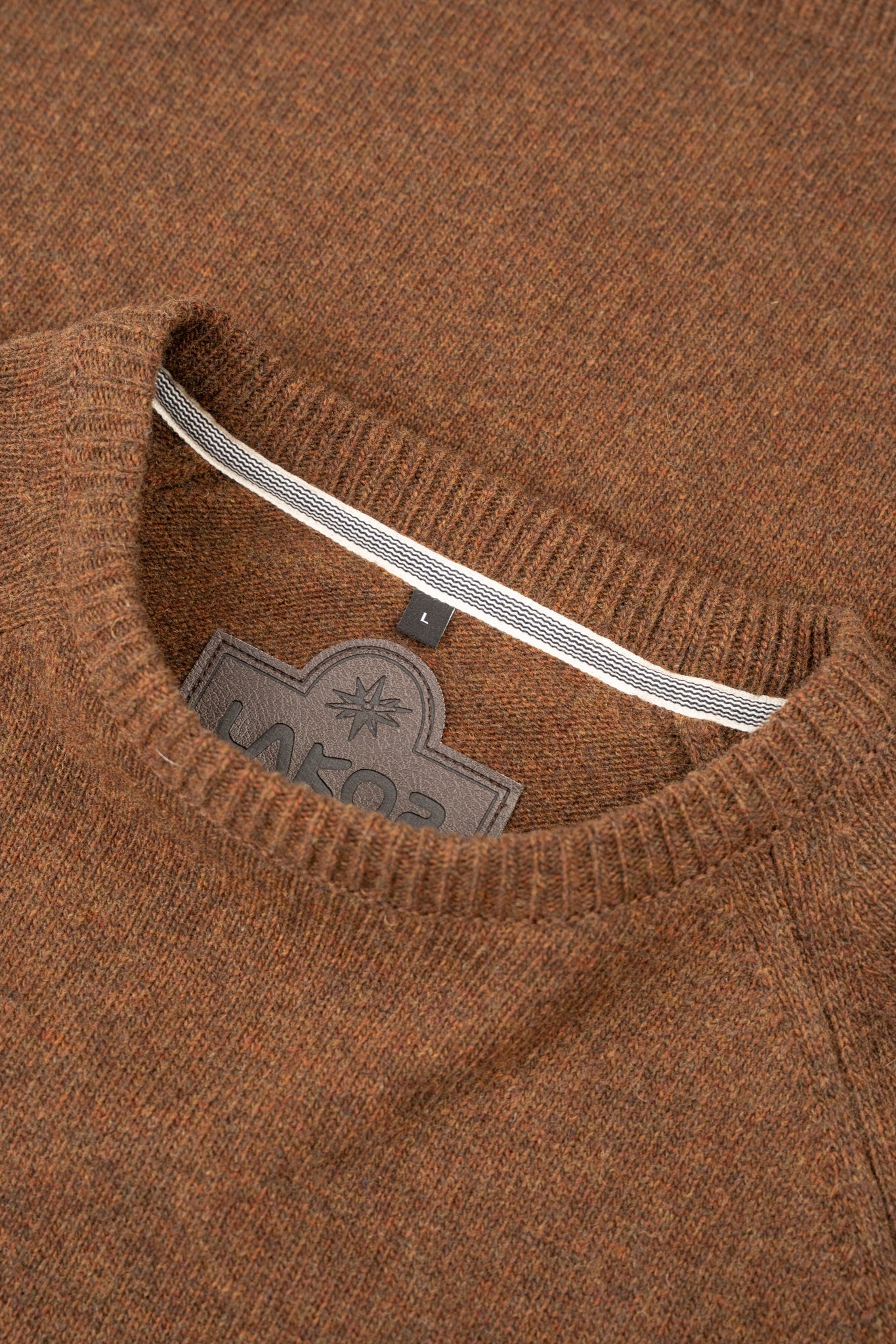 Lakor Topknot Knit Sweater - Brown - Lab10streetwear.com