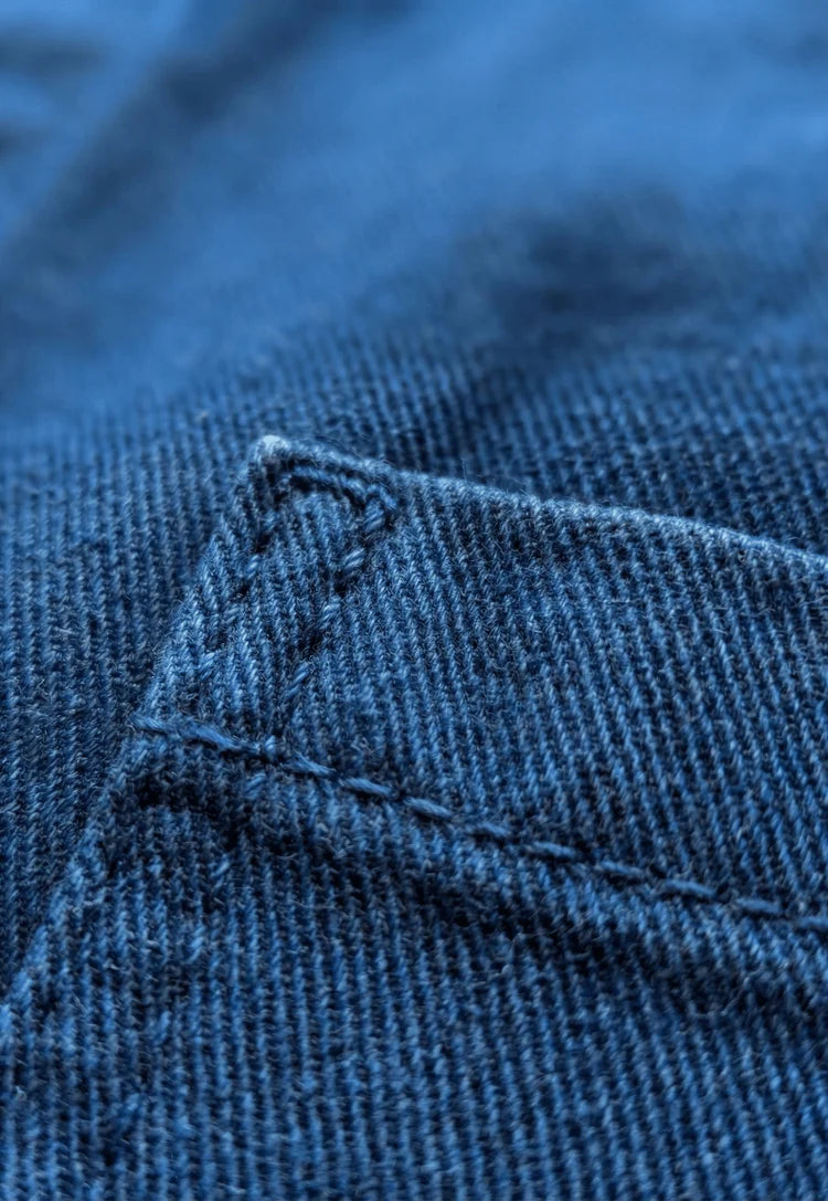 ecmo Nacre Work Jacket (c_twill®) - Blauw - lab10streetwear.nl