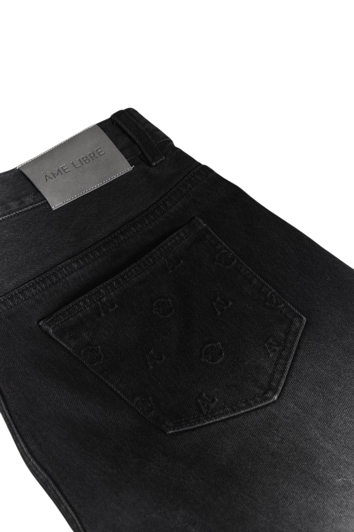 Shadow Denim Washed Black
