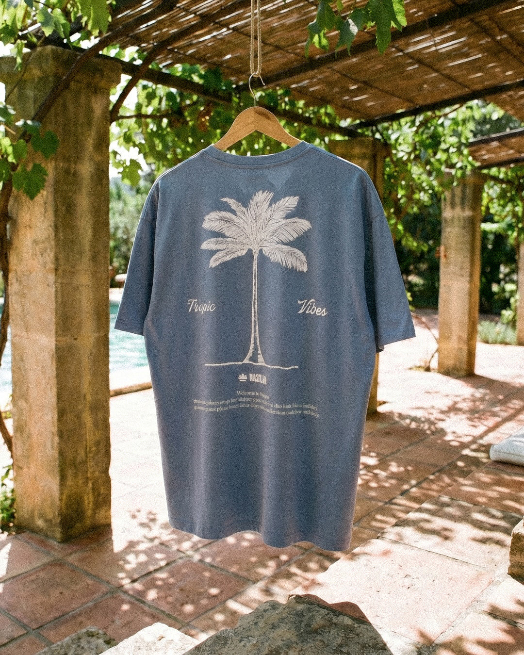 Baselab Tropic T-shirt Pale Blue - Lab10streetwear.nl