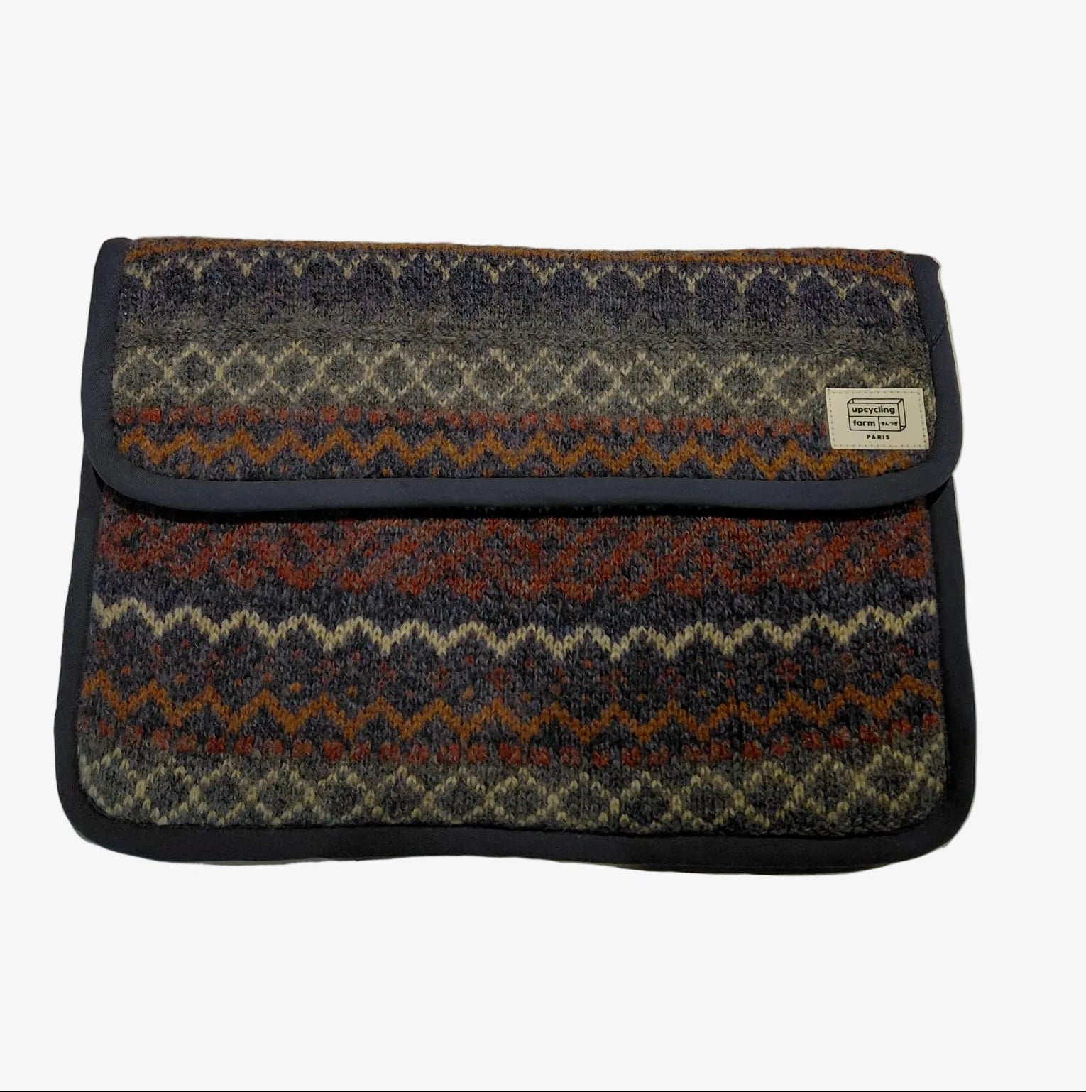 vintage recycled laptopsleeve -lab10streetwear.nl