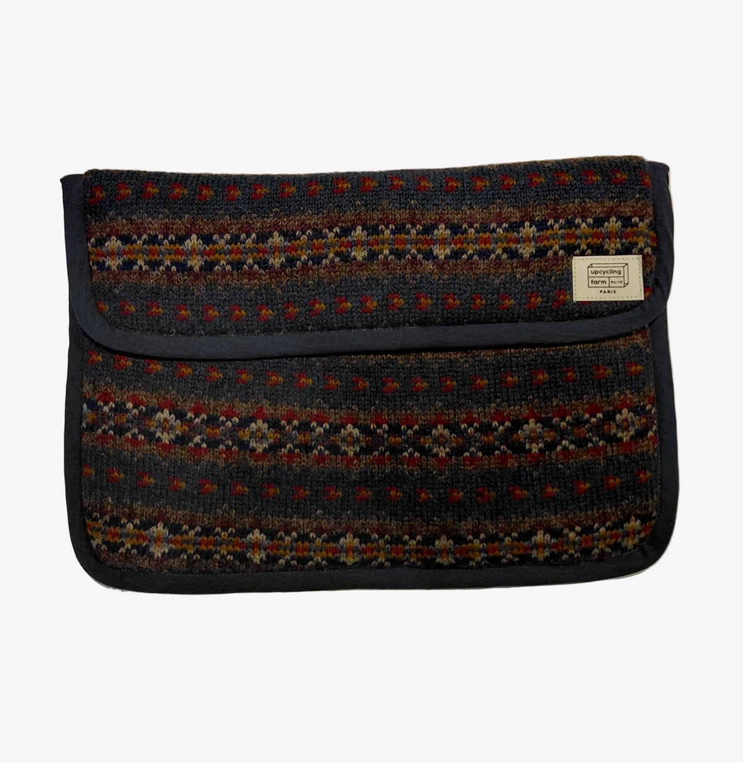 vintage recycled laptopsleeve -lab10streetwear.nl