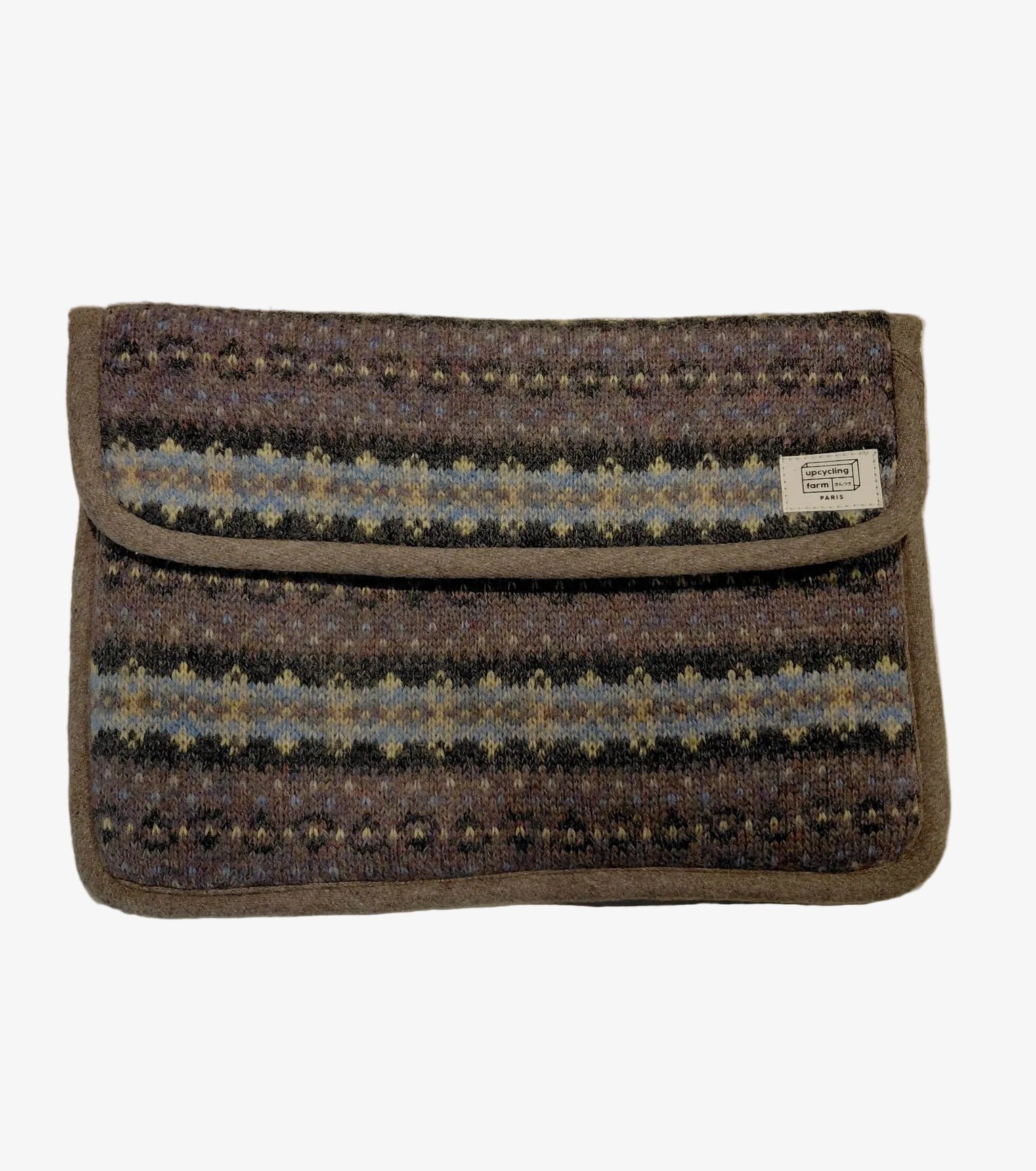 vintage recycled laptopsleeve -lab10streetwear.nl