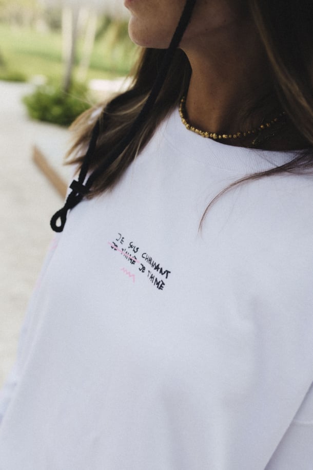 Charming Affection Longsleeve - Paper White