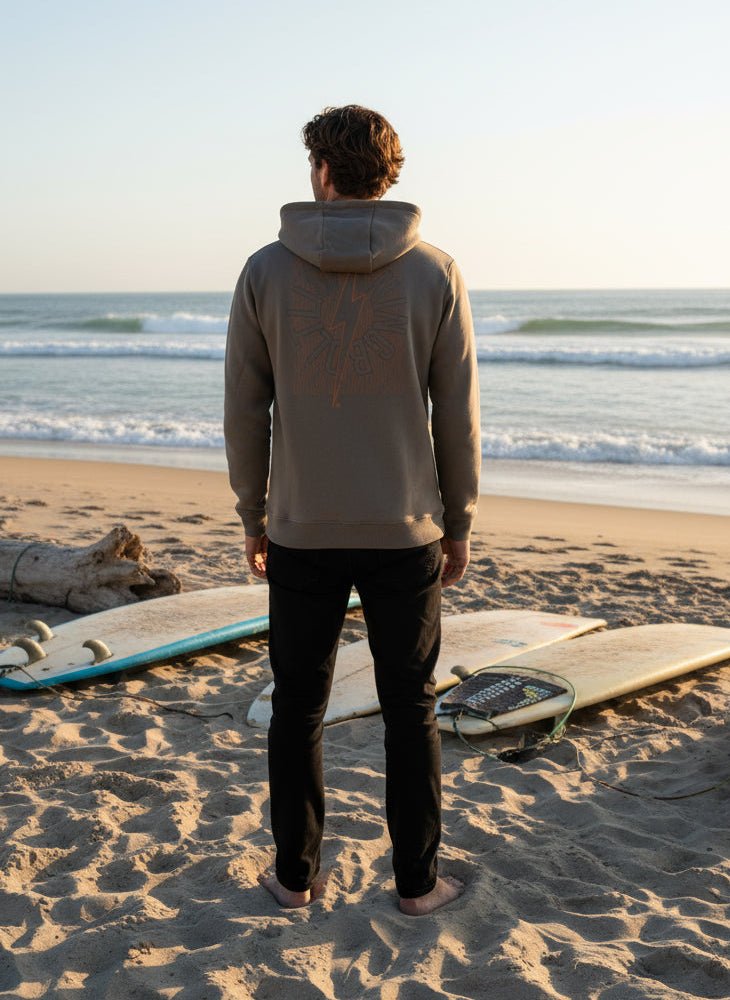 Energy Board Hoodie - Grijs - LAB10streetwear