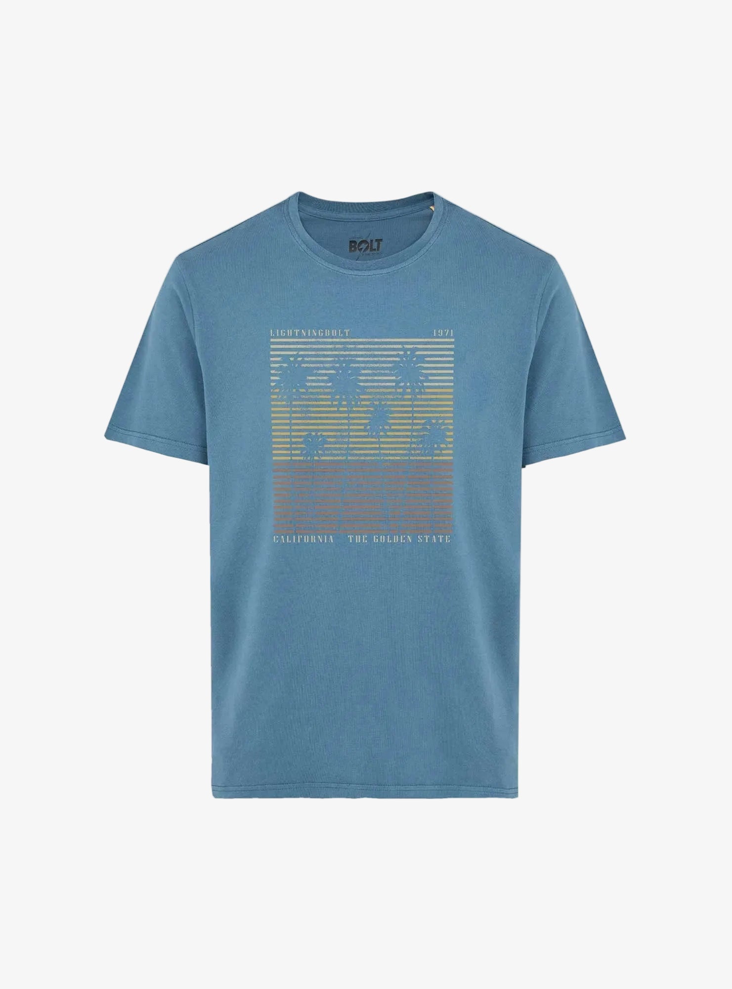 Golden State T-Shirt - Blauw - LAB10streetwear