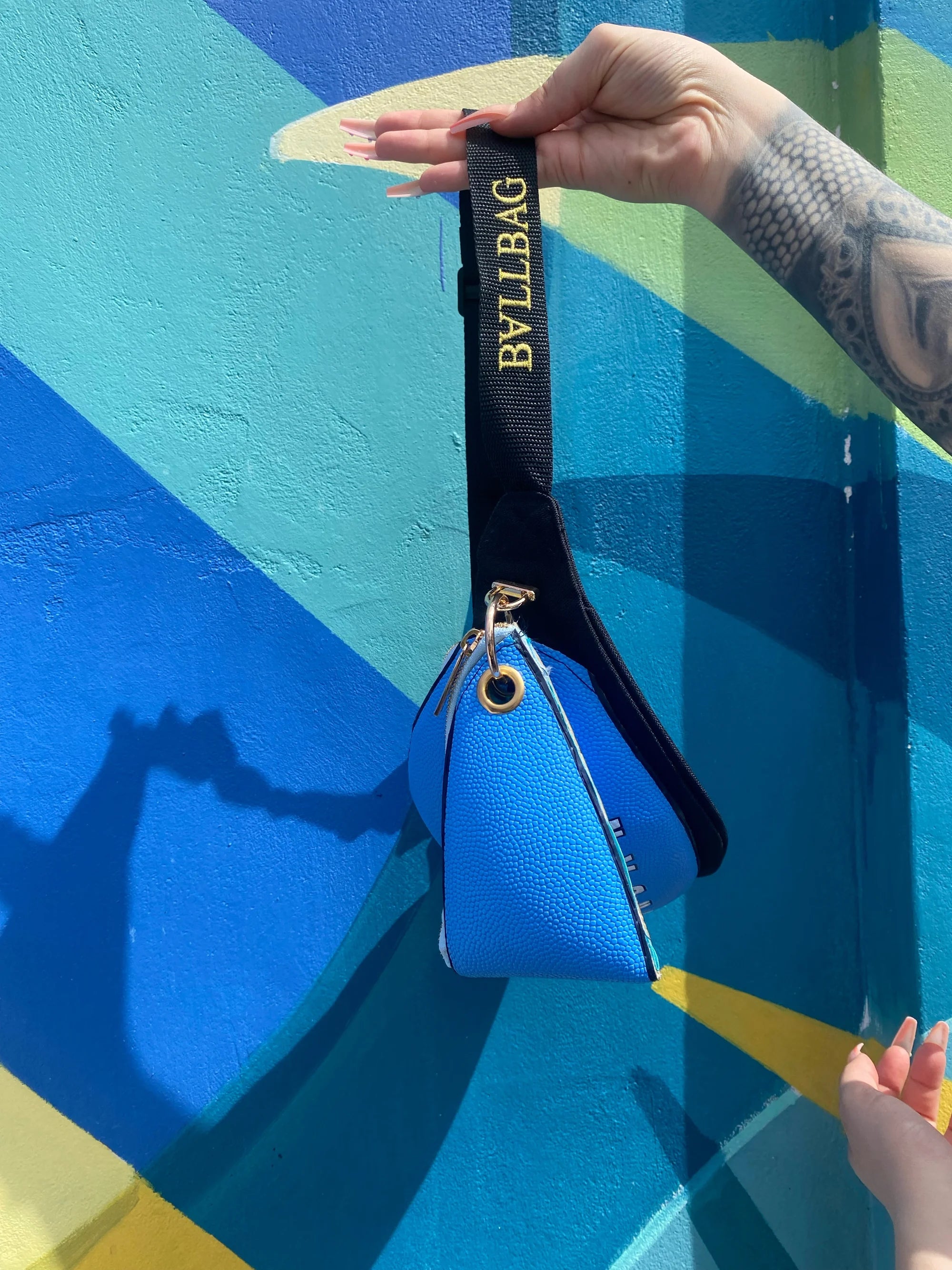 Bagball Heuptas Bluejump met Portomonnee