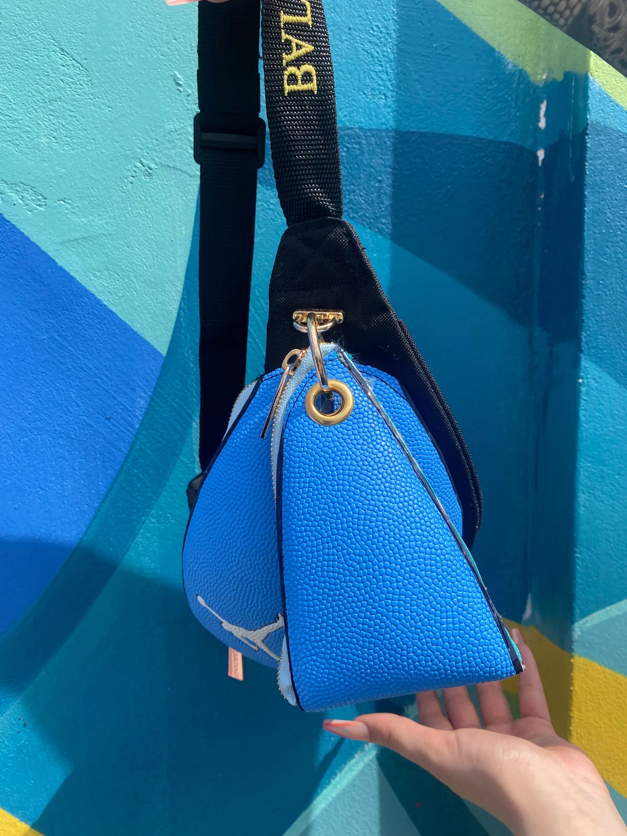 Bagball Heuptas Bluejump met Portomonnee