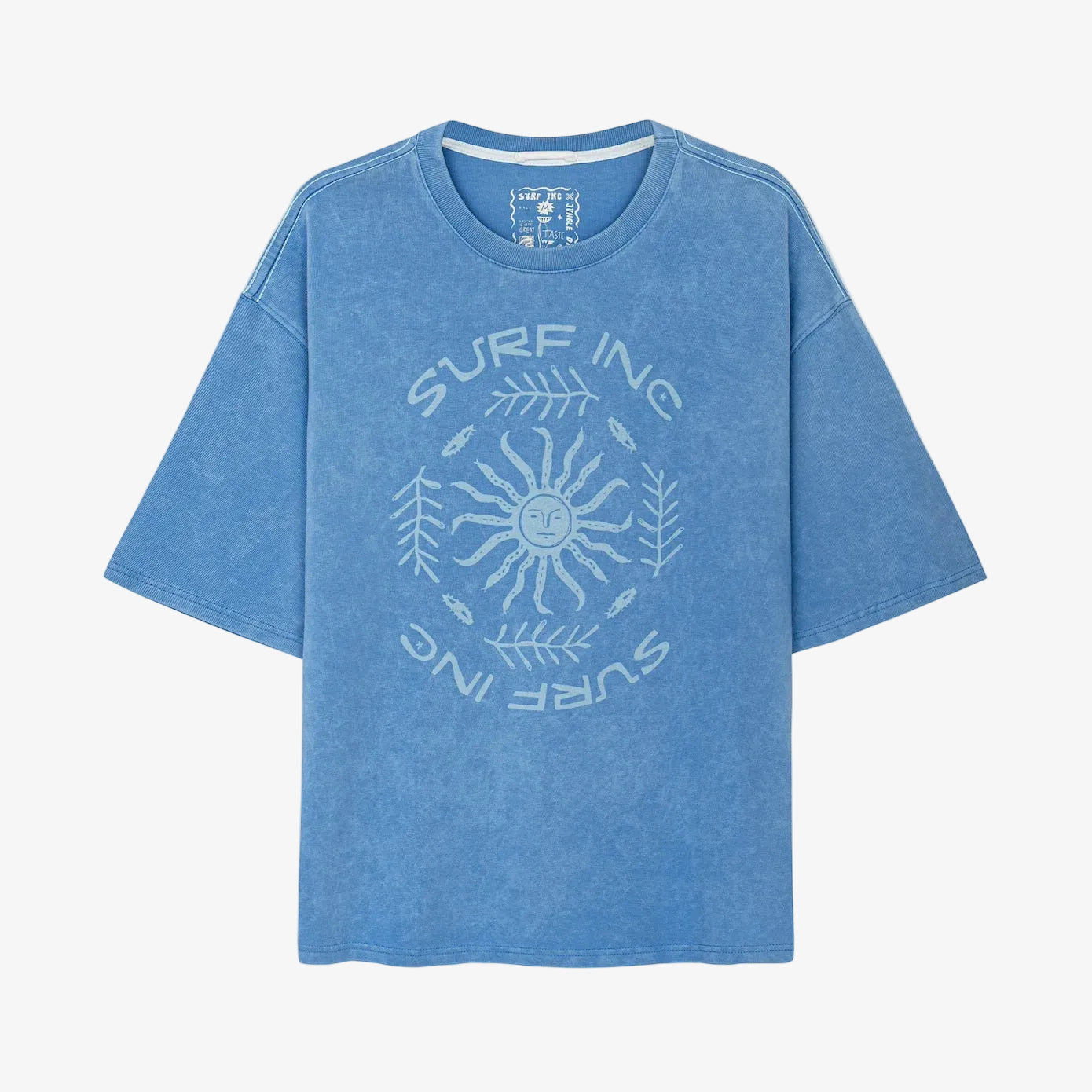 Surf.inc Mellow Angry Sun Tee - Denim Blue - Lab10streetwear.nl