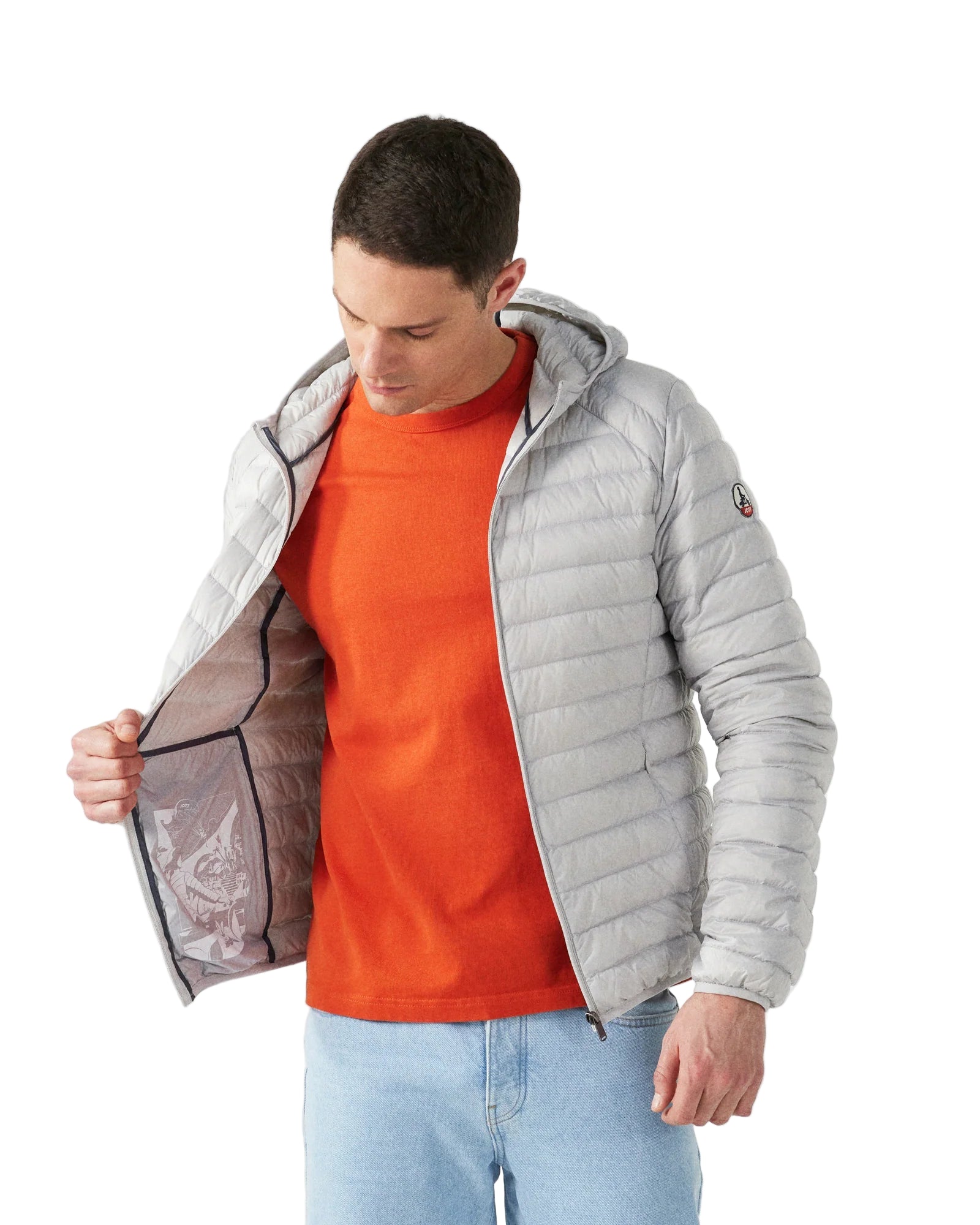 Nico Donsjas met Capuchon - IJsgrijs - LAB10streetwear