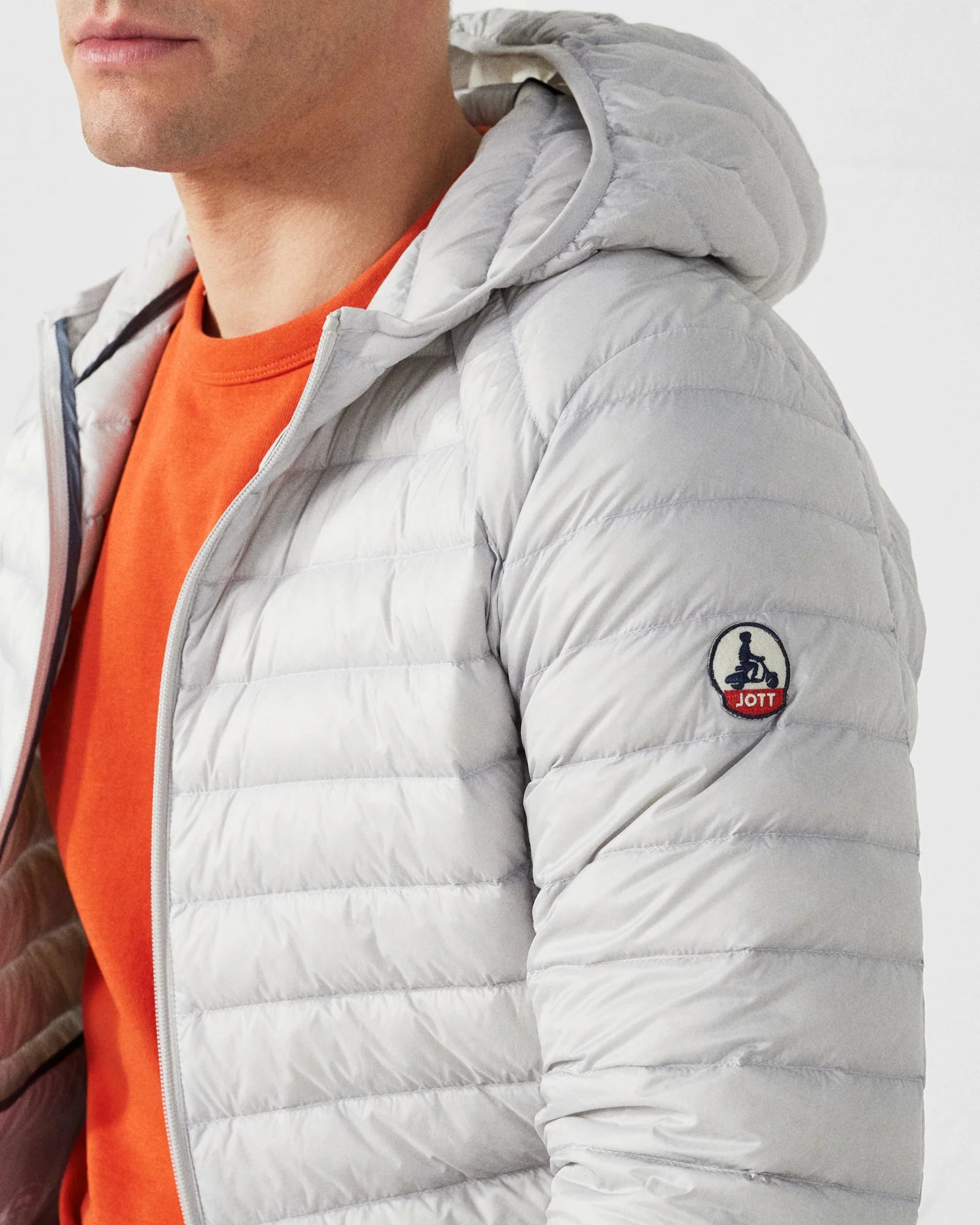 Nico Donsjas met Capuchon - IJsgrijs