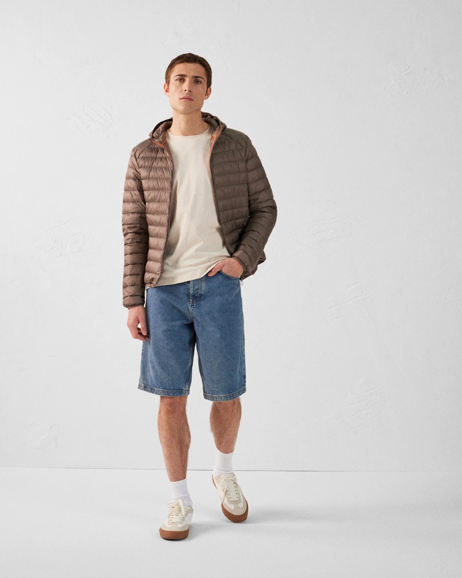 Nico Donsjas met Capuchon - Taupe