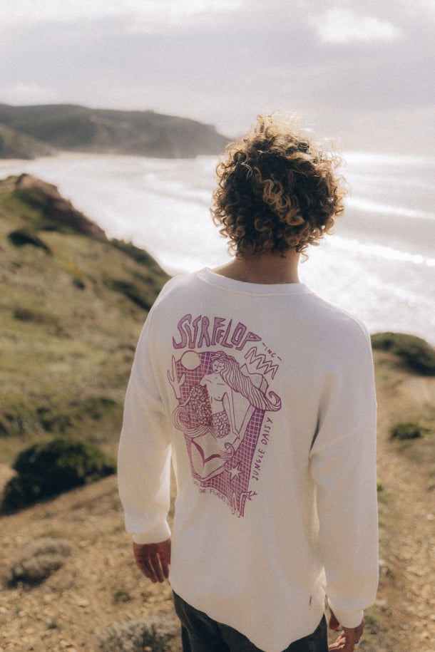Only For Flippers Longsleeve - Vintage White