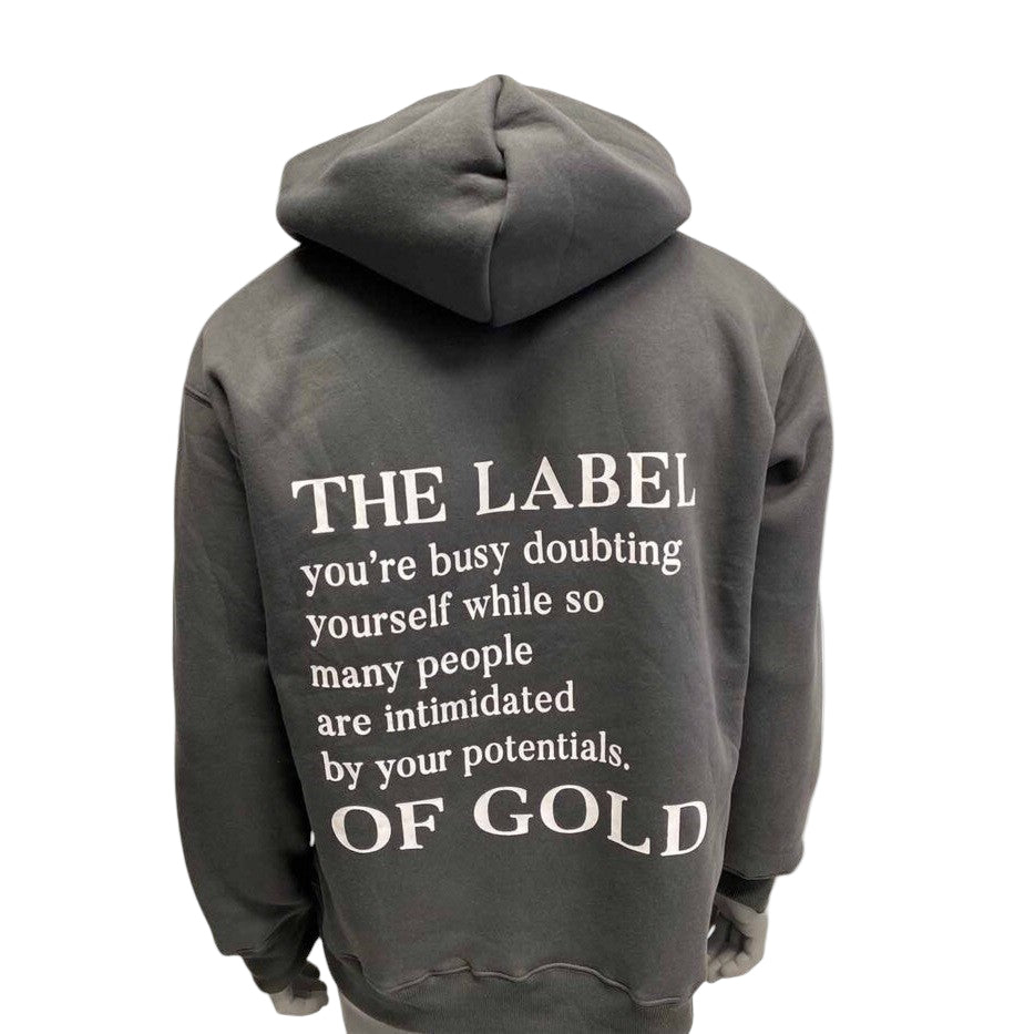 Premium Hoodie - Grijs - LAB10streetwear