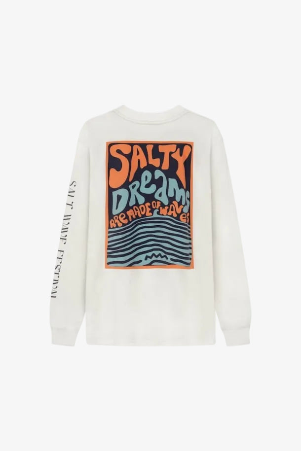Salty Dreams Longsleeve - Vintage White