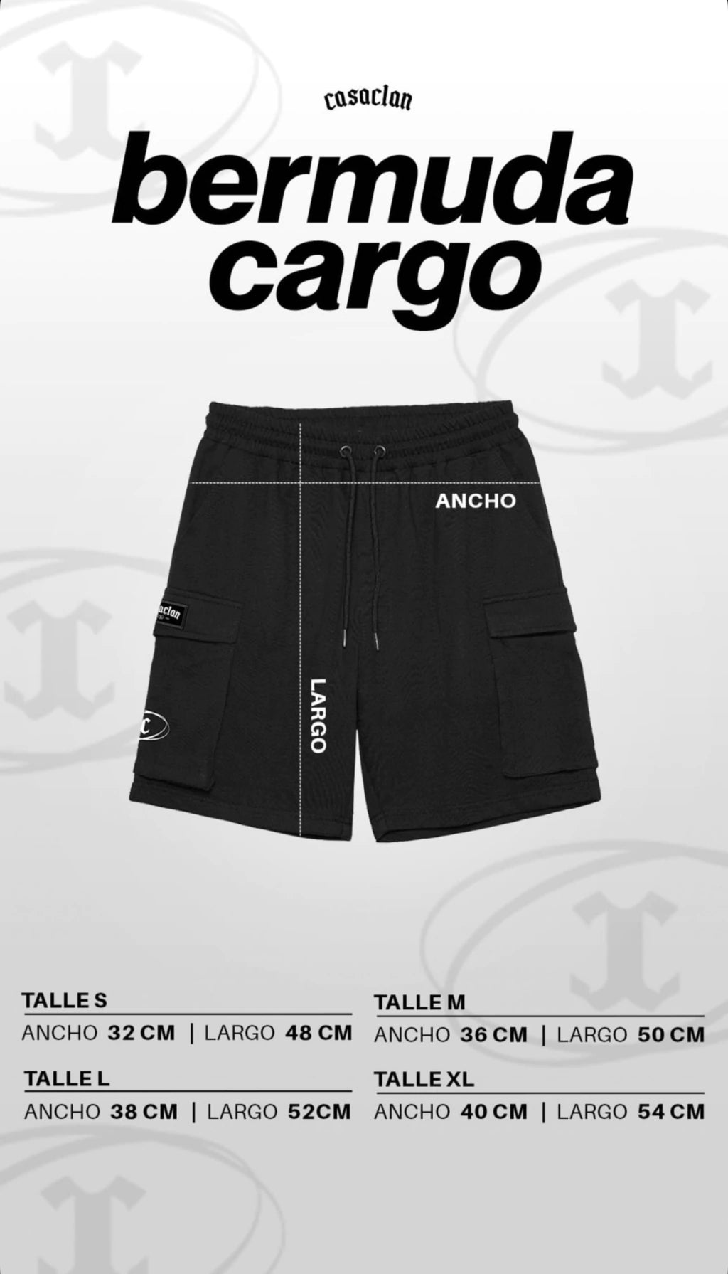 Cargo Washed Short