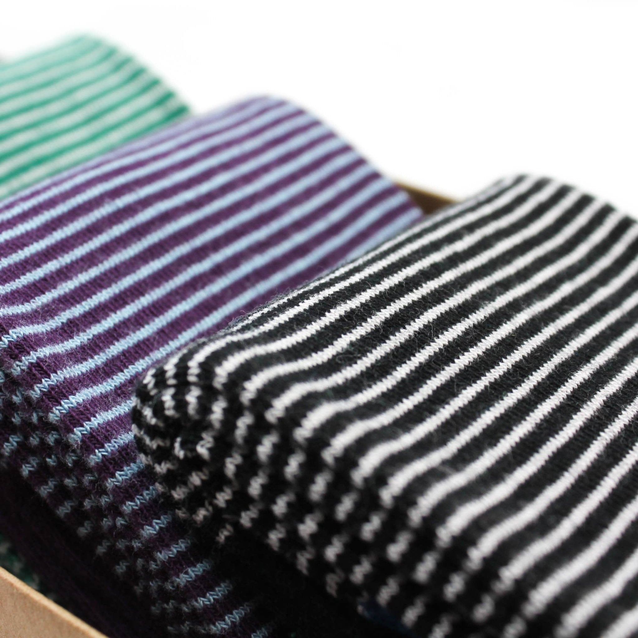 Sokken Geschenkdoos - Purple Stripes - LAB10streetwear