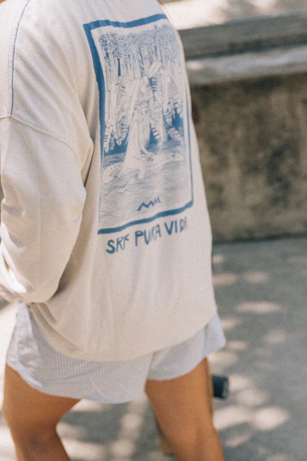 SRF Pura Vida Longsleeve - Denim Blue