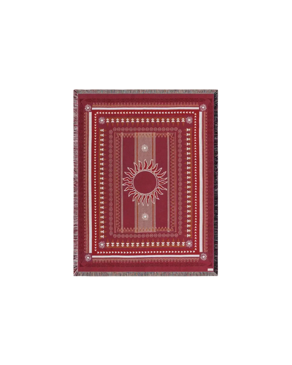 Sunset Burgundy Blanket - LAB10STREETWEAR