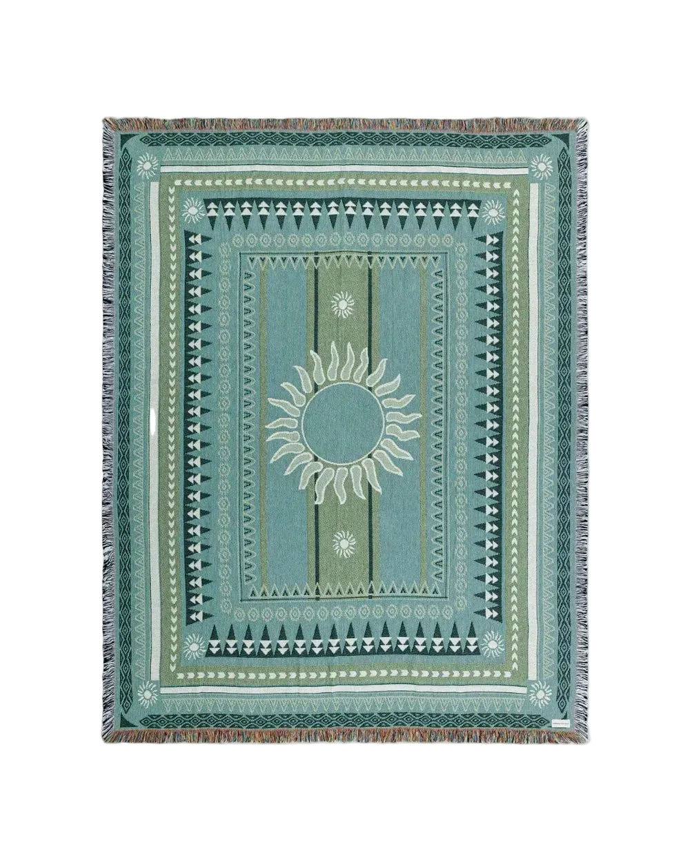 Sunset Green Blanket - LAB10STREETWEAR