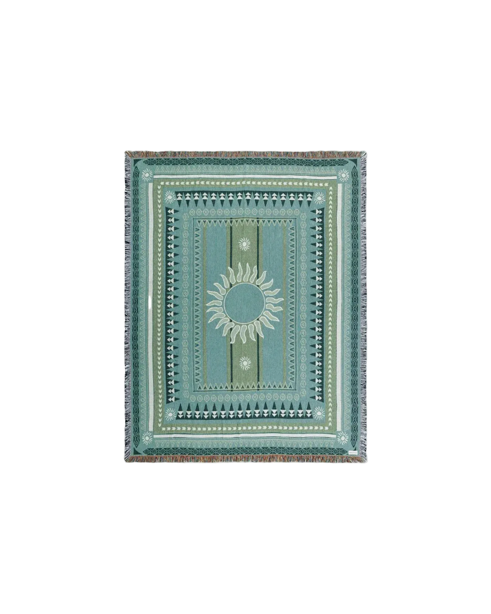 Sunset Green Blanket - LAB10STREETWEAR