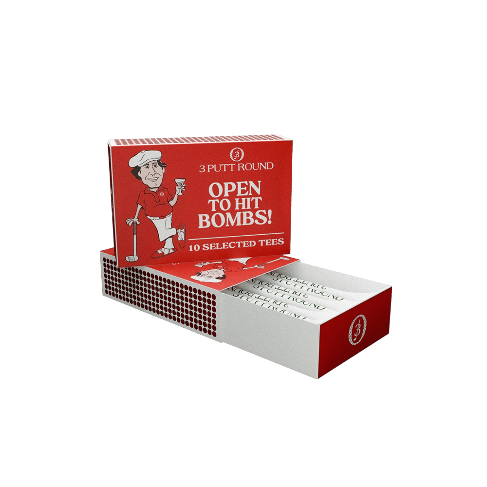 The Red Golf Tee Match Box - LAB10streetwear