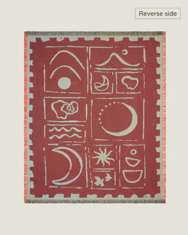 Zephyr Ruby Blanket - LAB10STREETWEAR