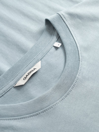 Gabba - GABdune Logo T-Shirt - Light Blue- Lab10streetwear.nl