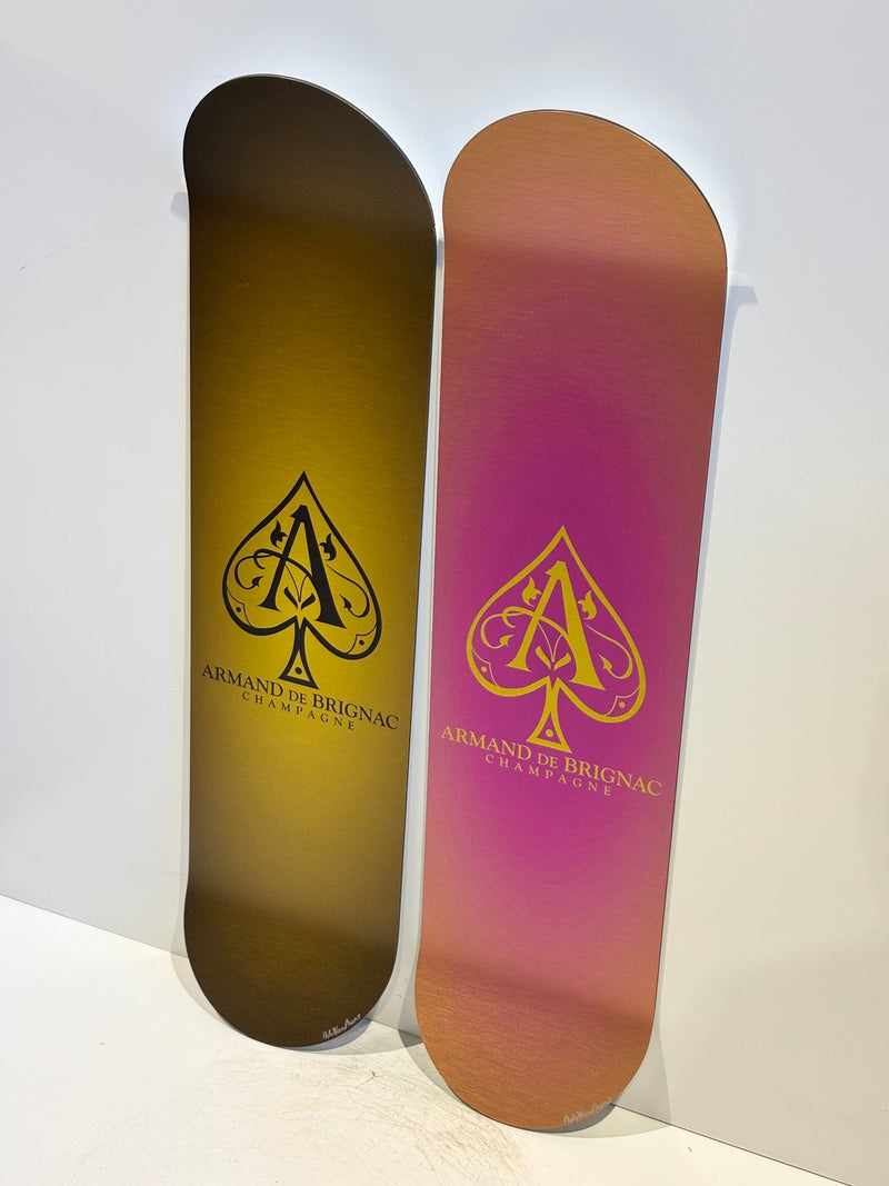 Skating by Armand de Brignac