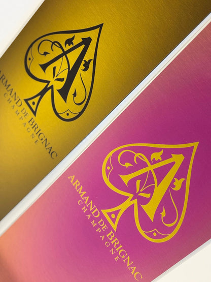 Skating by Armand de Brignac