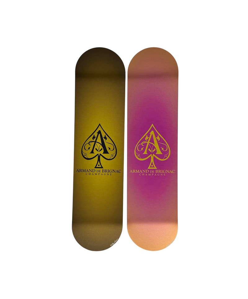 Skating by Armand de Brignac