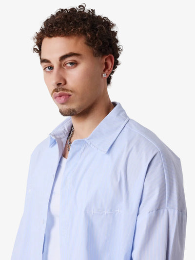 PXP shirt/overhemd licht blauw - lab10streetwear.nl