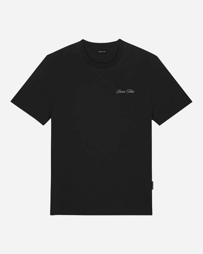 Oval Backprint T-Shirt Filou CLXVIII - Zwart - lab10menswear.nl