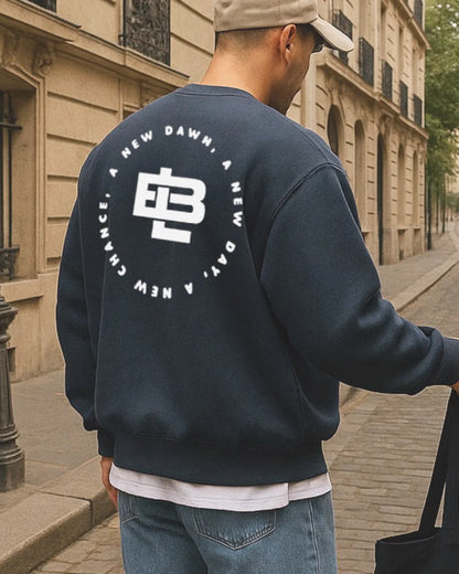 Circle Sweater - Mood Indigo