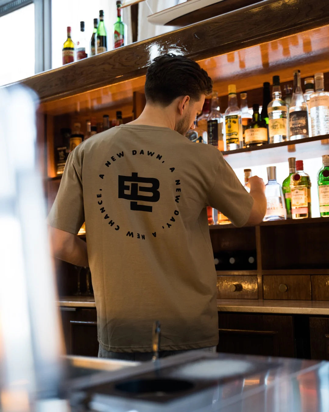 Circle T-shirt Olive - Green