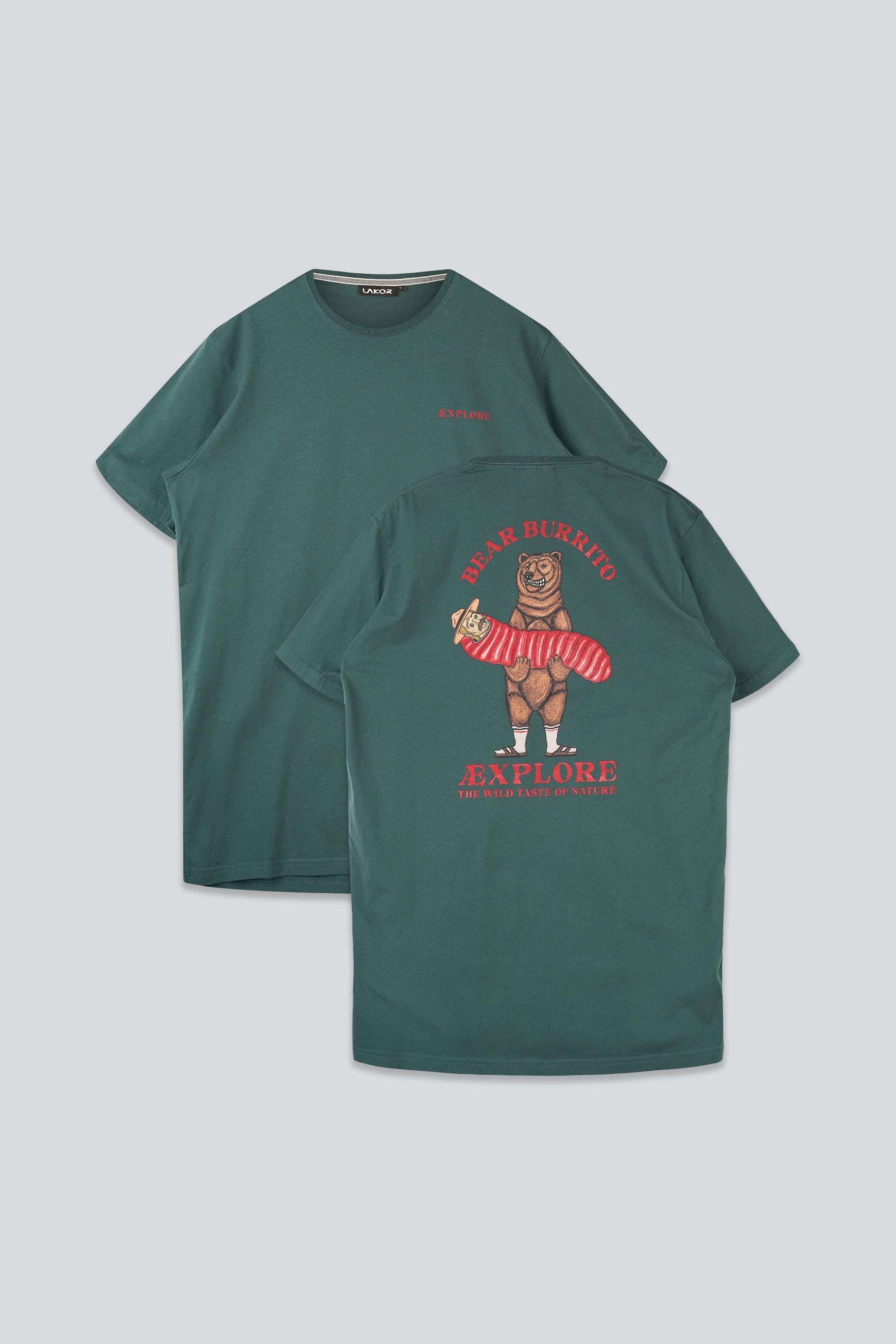 Bear Burrito T-Shirt - Green Gables