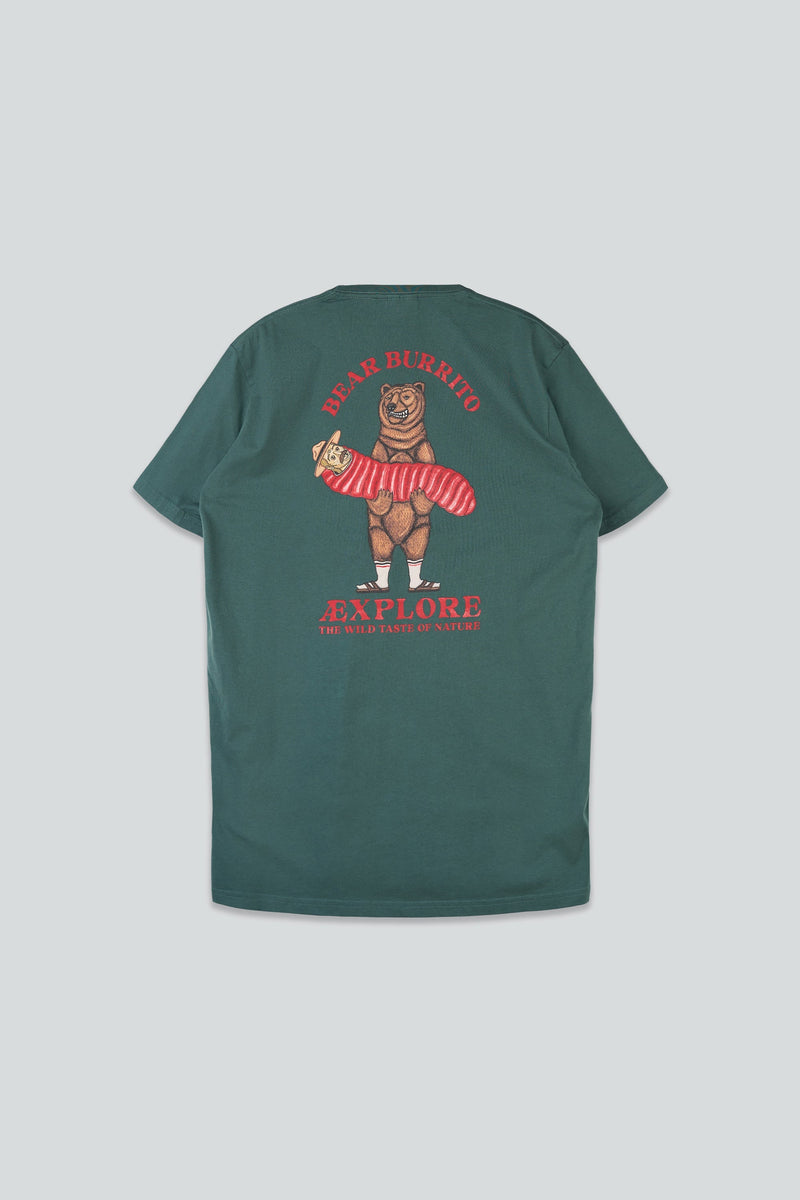 Bear Burrito T-Shirt - Morel