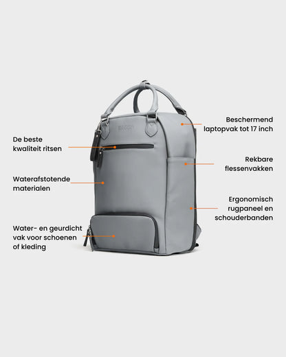 De Backpack - Grijs