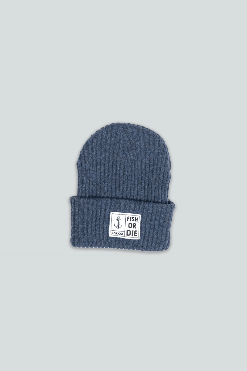 Fish or Die Beanie - Black