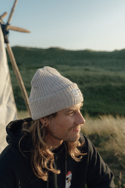 Fish or Die Beanie - Sand