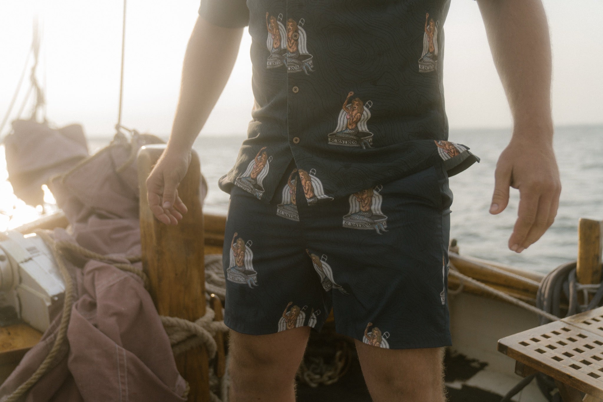 Lakor Save The Mermaids Swim Shorts -lab10menswear.nl