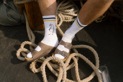 Lakor Flipping the Bird Tennis Socks - Lab10streetwear.com