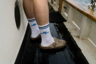 Lakor Fly Fish Tennis Socks - Lab10streetwear.com