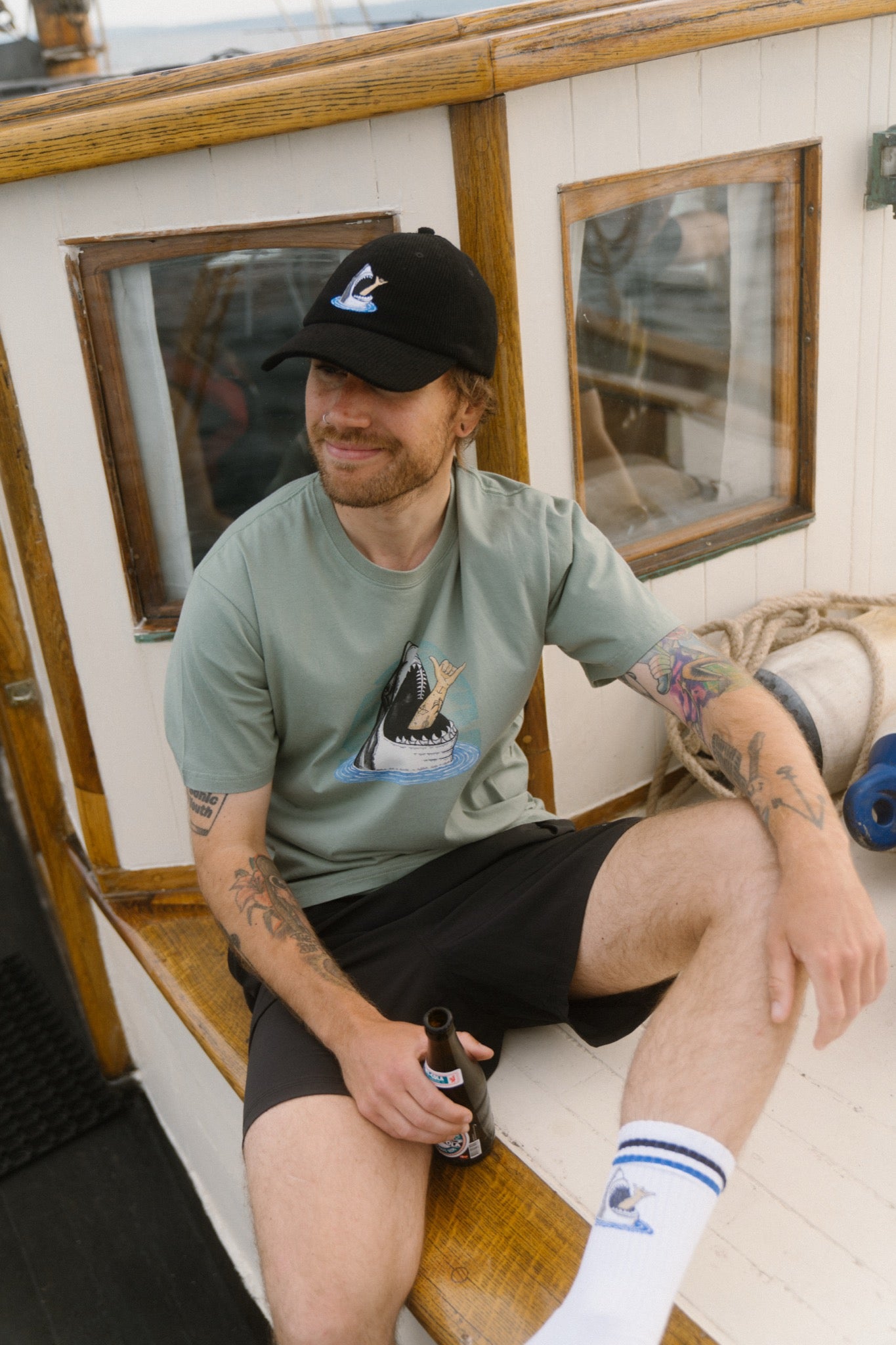 Lakor Shark Shaka Tennis Socks - Lab10streetwear.com