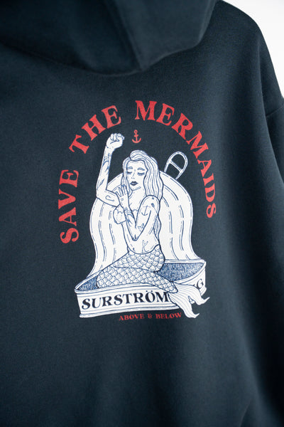 Lakor - Save The Mermaids Back Zip Hoodie - Lab10streetwear.nl