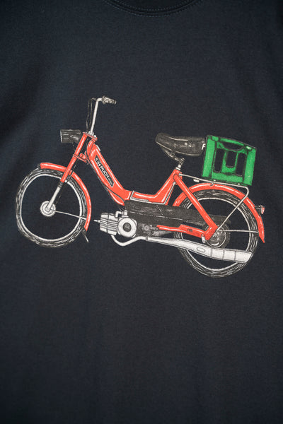 Lakor Red Maxi t-Shirt - Moonless Night - Lab10streetwear.com